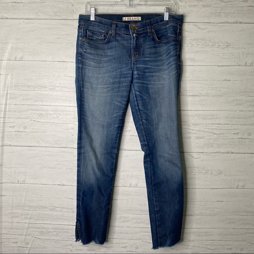 J. Brand distress seam and hem jeans size 30